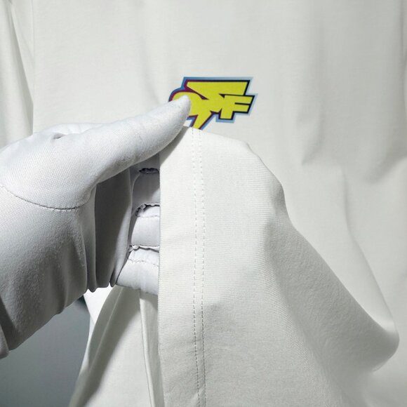 Off-White Colorful Arrow Graphic Print White T-Shirt - Picture 4 of 6